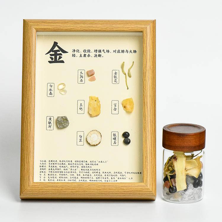 Inner Balance – Five Elements Crystal & Herb Energy Set