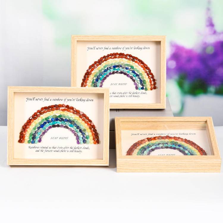 Brighter Days – Rainbow Crystal Art Frame