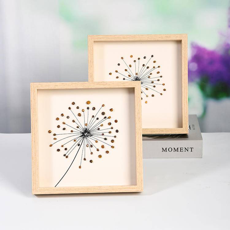 Silent Wishes – Dandelion Crystal Art Frame