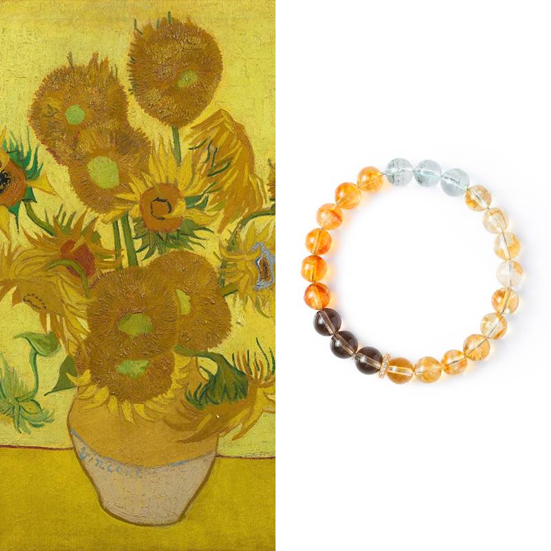 Van Gogh Sunflowers Bracelet