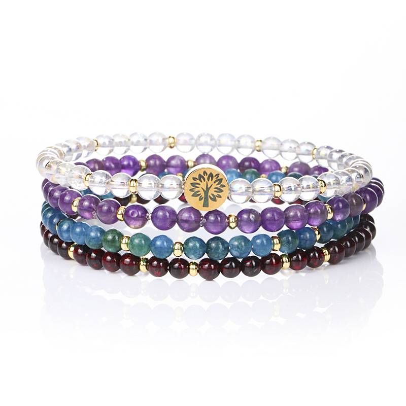 Four-in-One Energy Series Bracelet Set - Health & Well-being