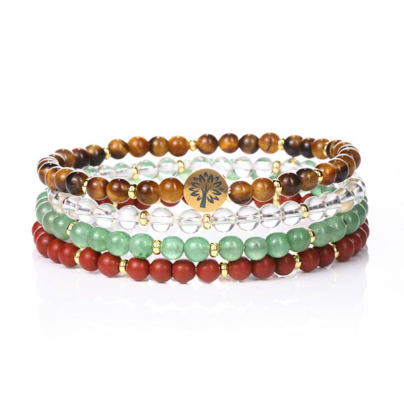 Four-in-One Energy Series Bracelet Set - Success & Fulfillment