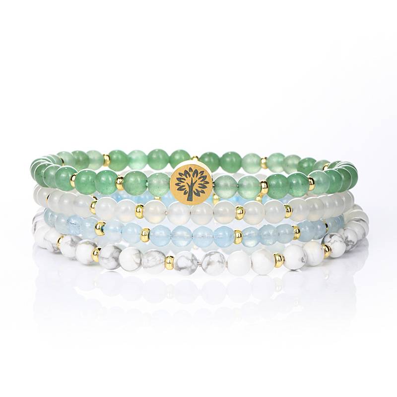 Four-in-One Energy Series Bracelet Set - Balance & Harmony