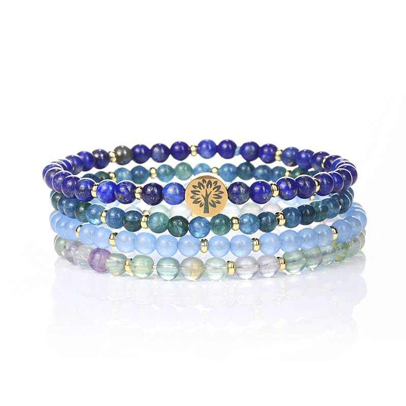 Four-in-One Energy Series Bracelet Set - Intuition & Wisdom