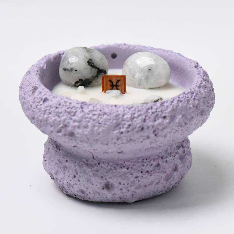 Celestial Harmony – Zodiac Crystal Aromatherapy Candle