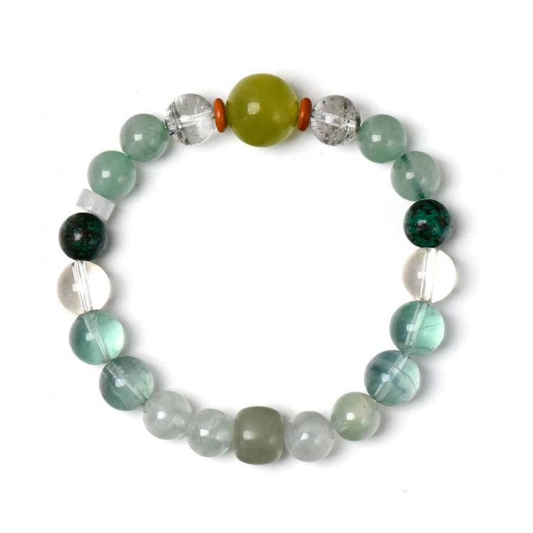 Harmonized Life – Five Elements Gemstone Bracelet Set