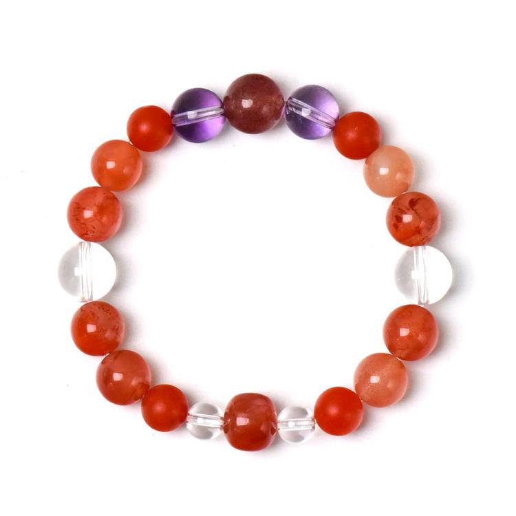 Harmonized Life – Five Elements Gemstone Bracelet Set
