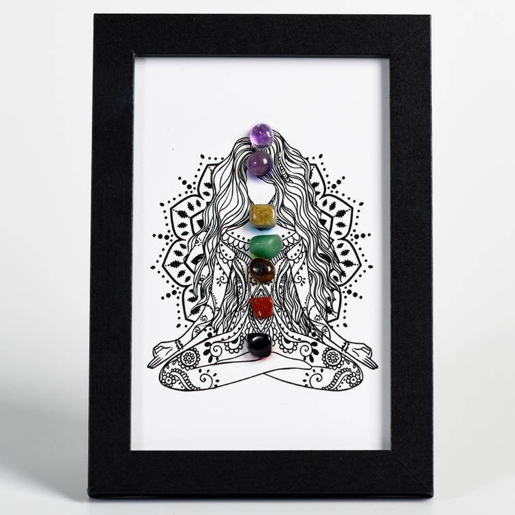 Inner Alignment – Chakra Healing Crystal Art