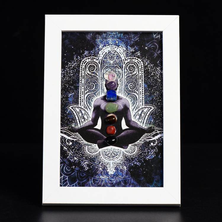Spiritual Awakening – Chakra Energy Crystal Art
