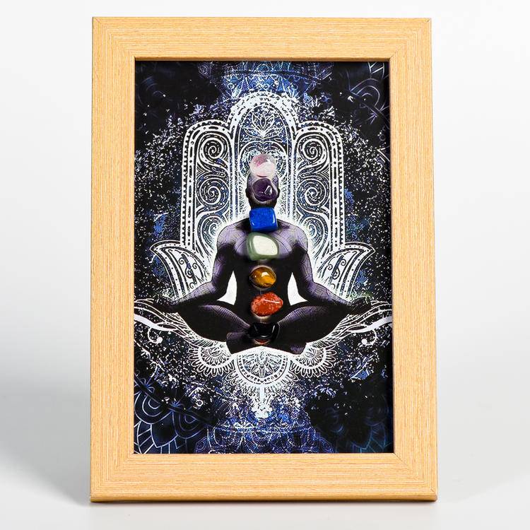 Spiritual Awakening – Chakra Energy Crystal Art
