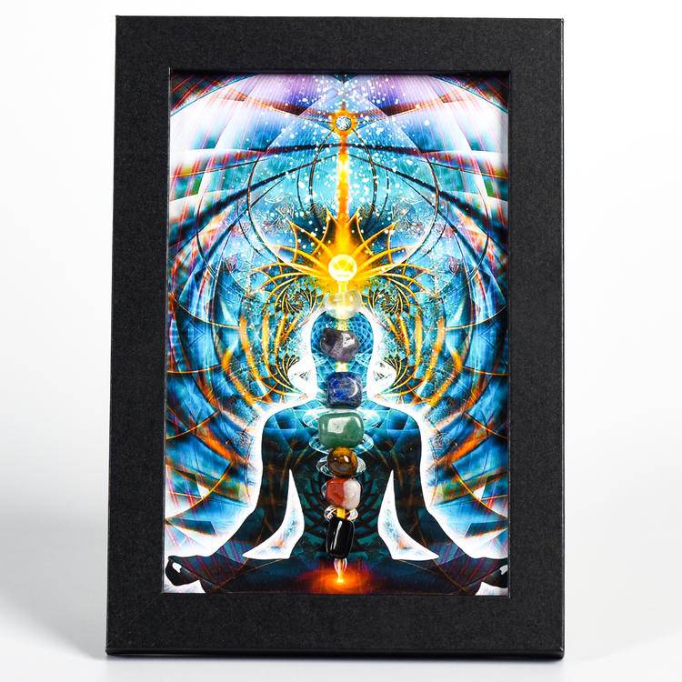 Divine Insight – Chakra Activation Crystal Art