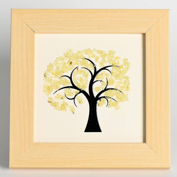 Rooted Growth – Tree of Life Crystal Art Frame