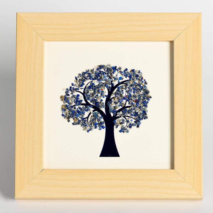 Rooted Growth – Tree of Life Crystal Art Frame