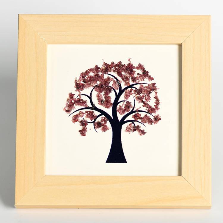 Rooted Growth – Tree of Life Crystal Art Frame