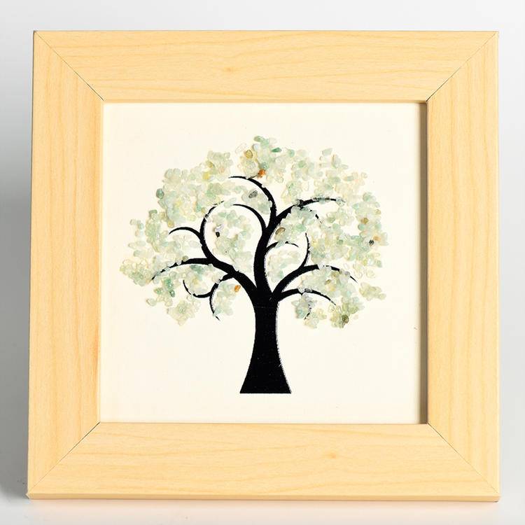 Rooted Growth – Tree of Life Crystal Art Frame