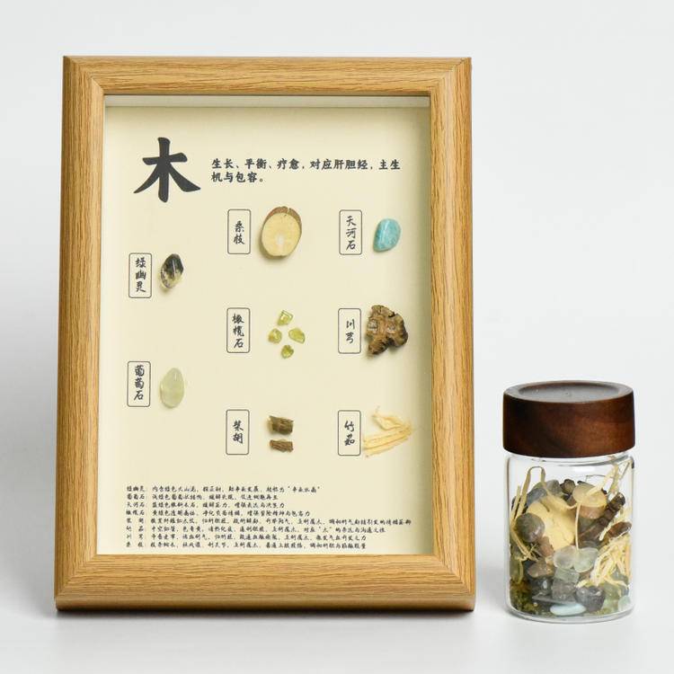 Inner Balance – Five Elements Crystal & Herb Energy Set