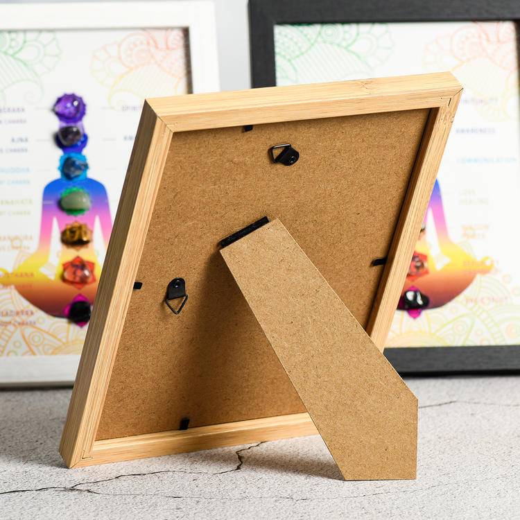 Aligned Energy – Illustrated Chakra Crystal Meaning Frame