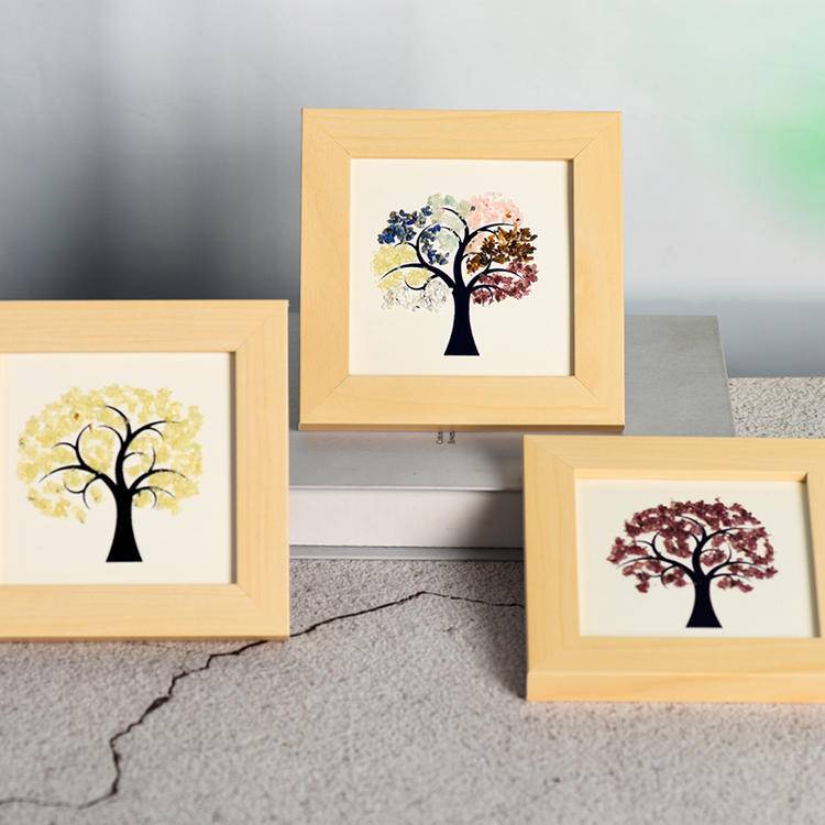 Rooted Growth – Tree of Life Crystal Art Frame