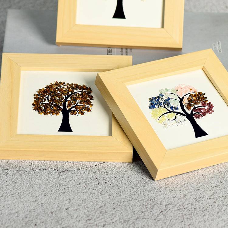 Rooted Growth – Tree of Life Crystal Art Frame