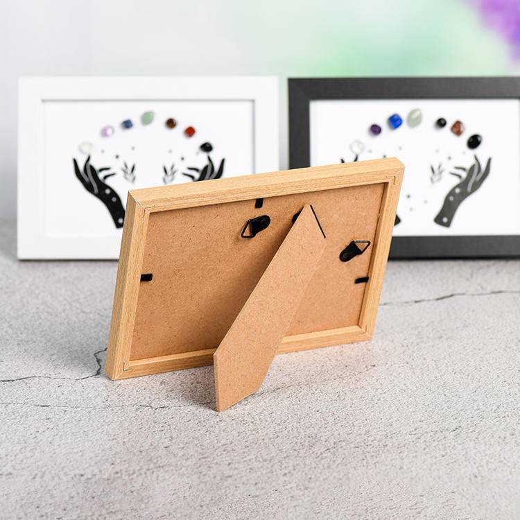 Sacred Flow – Chakra Energy Hands Crystal Art Frame
