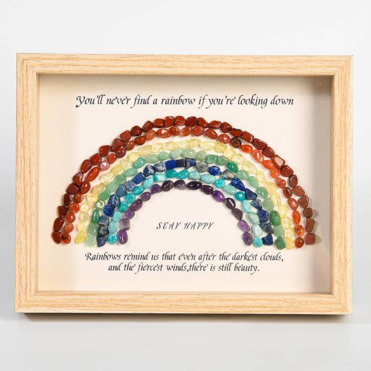 Brighter Days – Rainbow Crystal Art Frame