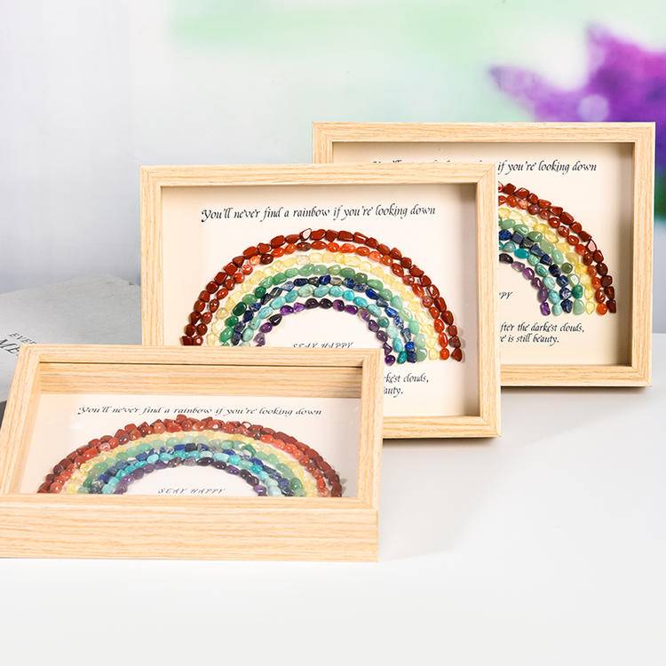 Brighter Days – Rainbow Crystal Art Frame