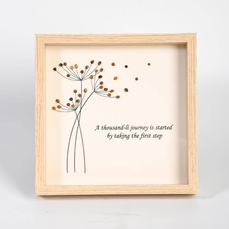 First Light – Dandelion Crystal Art Frame