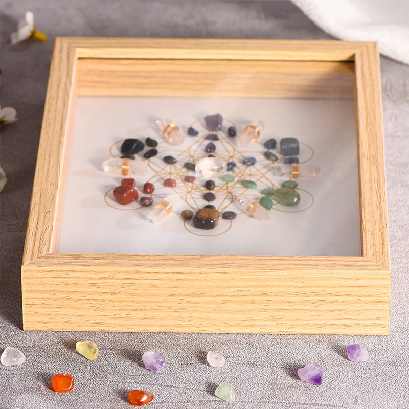 Abundant Intent – Metatron Crystal Grid Art