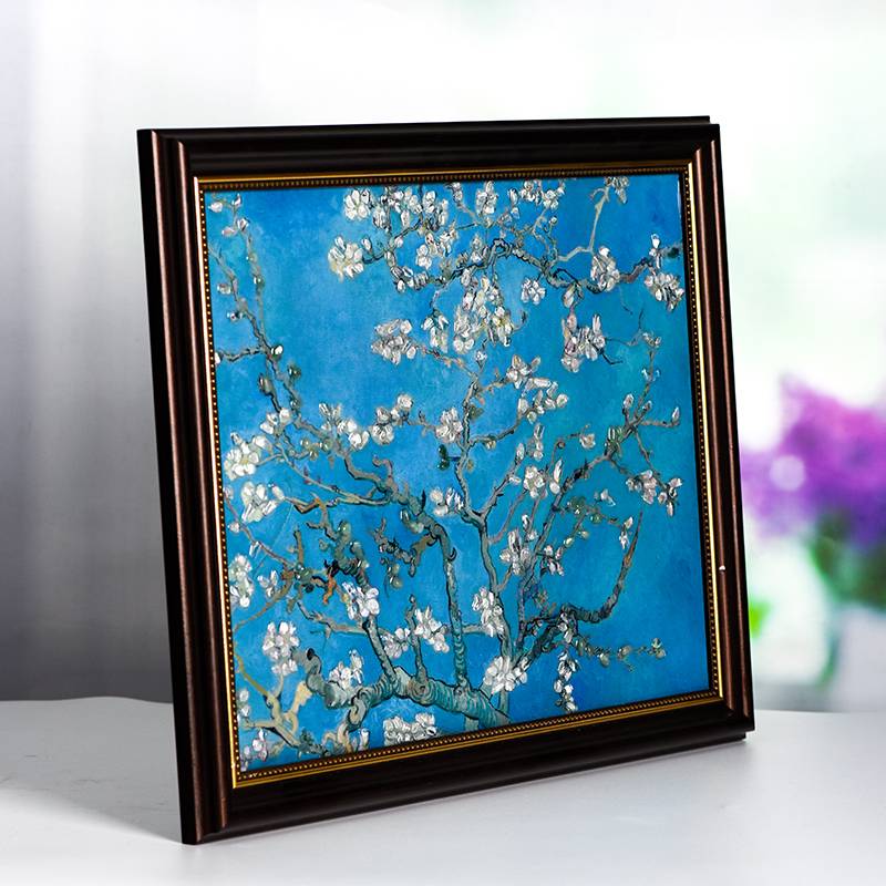 Pure Renewal – Apricot Blossom Crystal Wall Art