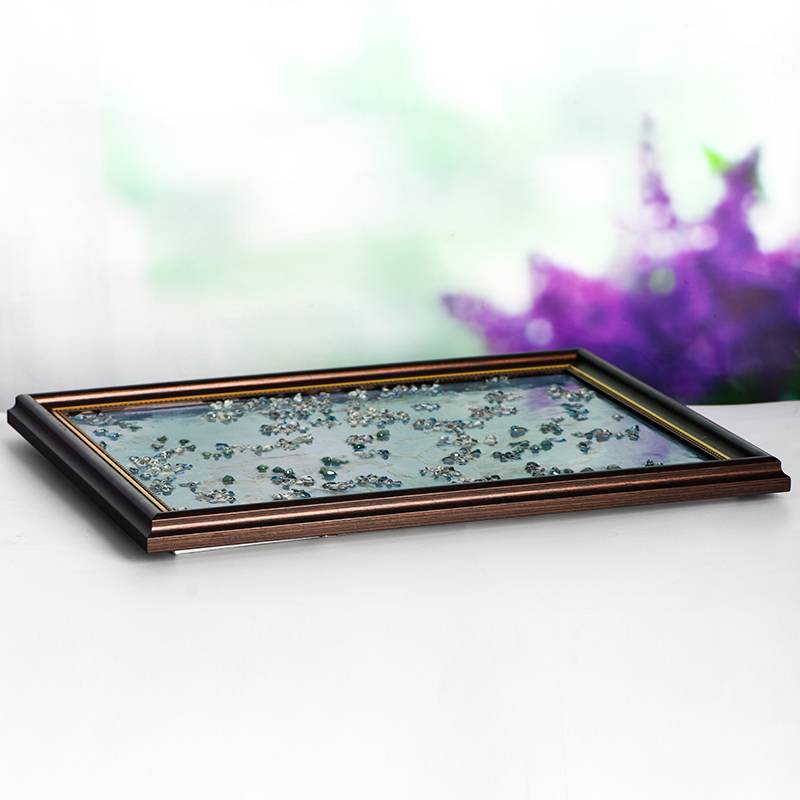 Pure Renewal – Apricot Blossom Crystal Wall Art