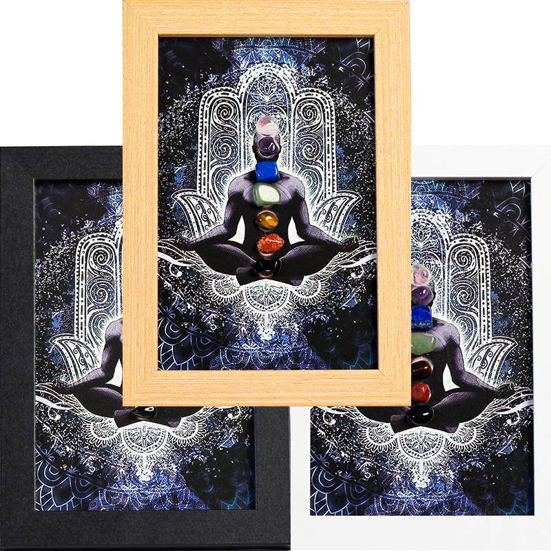 Spiritual Awakening – Chakra Energy Crystal Art