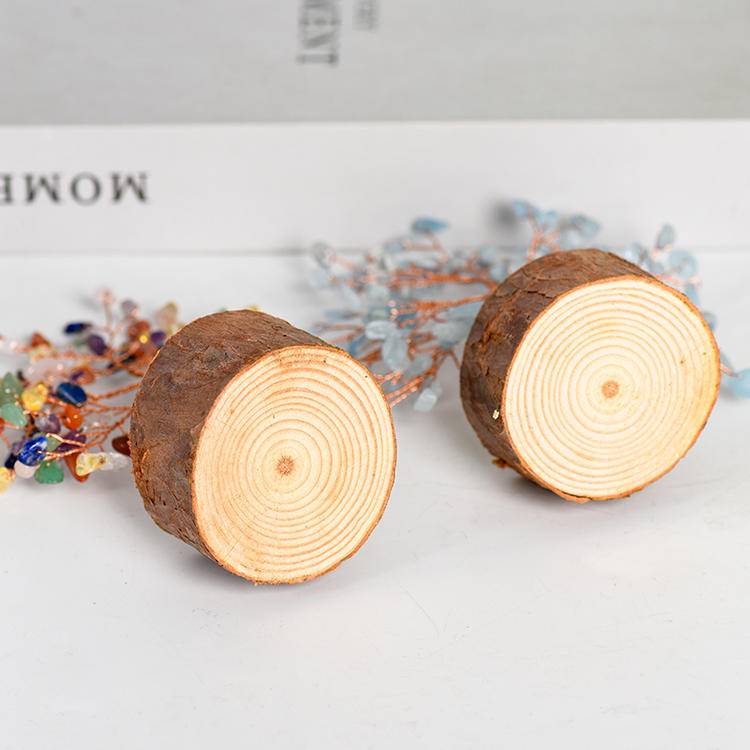Natural Renewal – Crystal Tree on Wood Base
