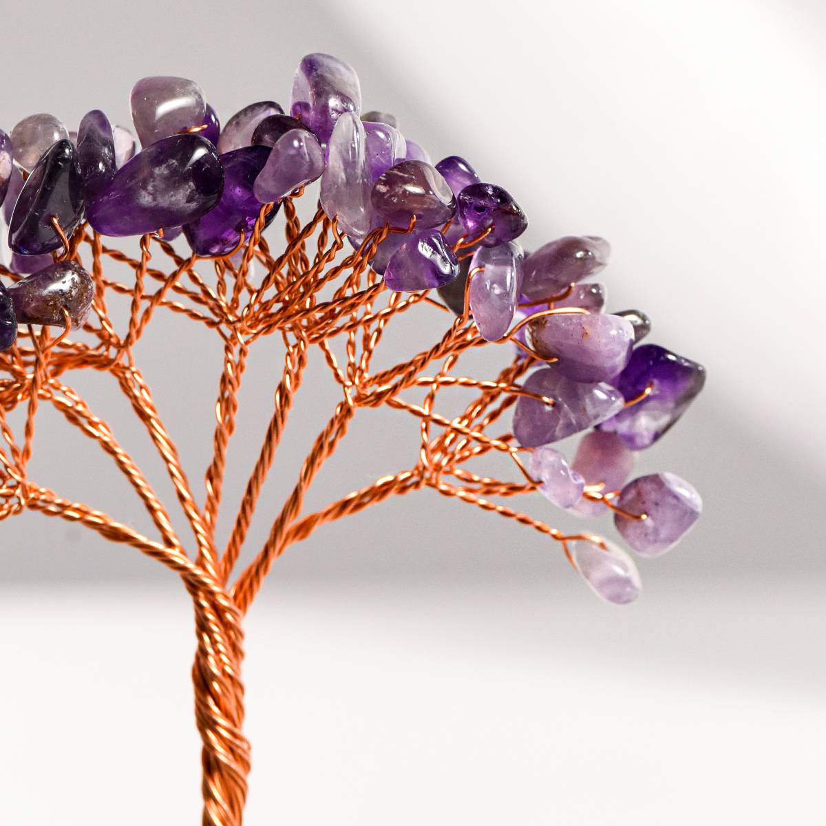 Raw Energy – Crystal Tree on Natural Stone Base