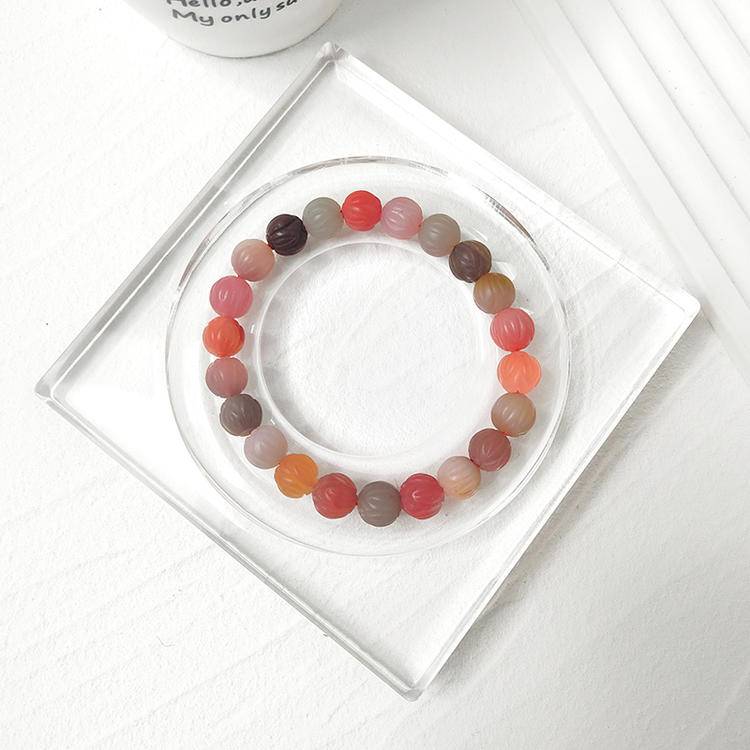 Inner Clarity Yanyuan Agate Lotus Bracelet