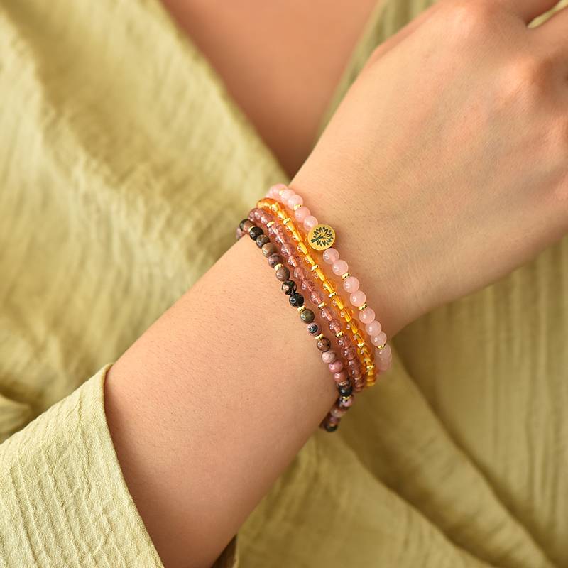 Four-in-One Energy Series Bracelet Set - Love & Happiness