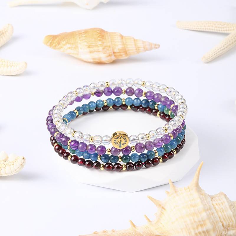 Four-in-One Energy Series Bracelet Set - Health & Well-being