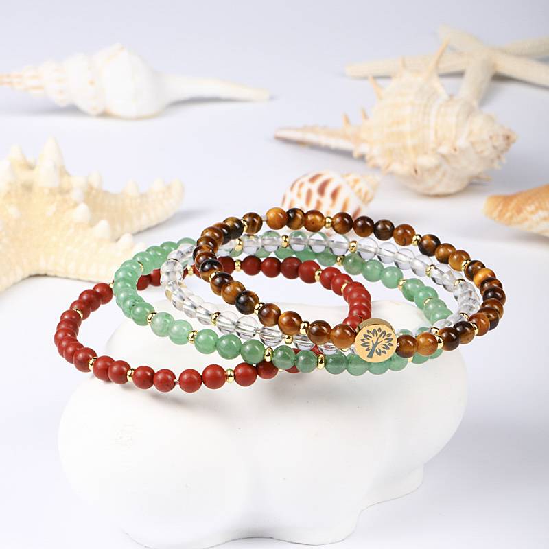 Four-in-One Energy Series Bracelet Set - Success & Fulfillment
