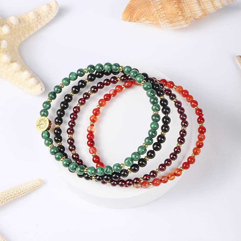 Four-in-One Energy Series Bracelet Set - Stability & Protection