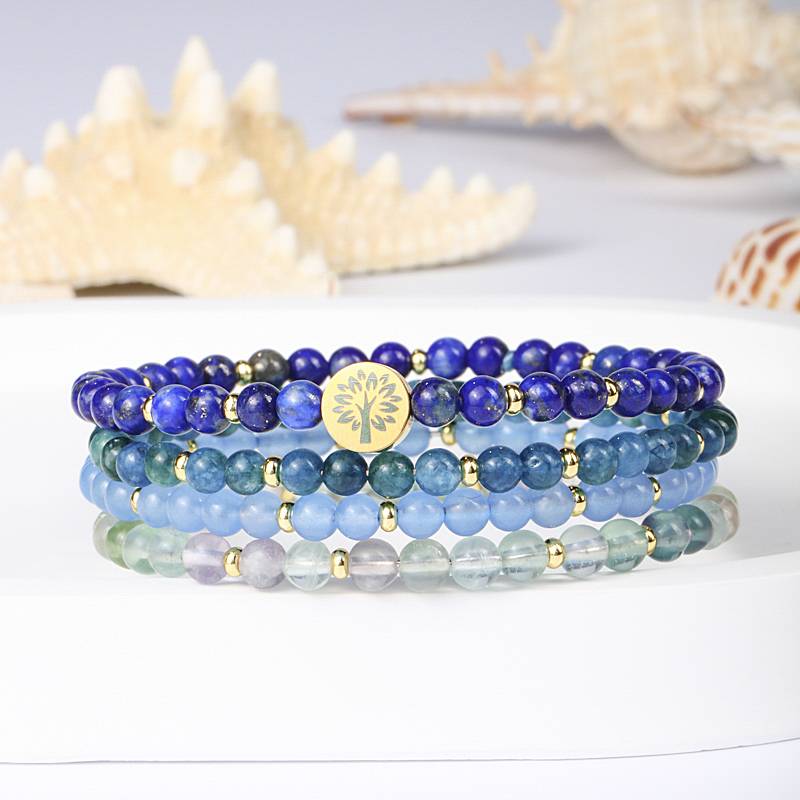 Four-in-One Energy Series Bracelet Set - Intuition & Wisdom