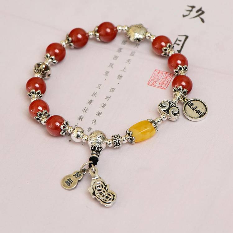 Mystic Guardian Cinnabar Pi Xiu Protection Bracelet