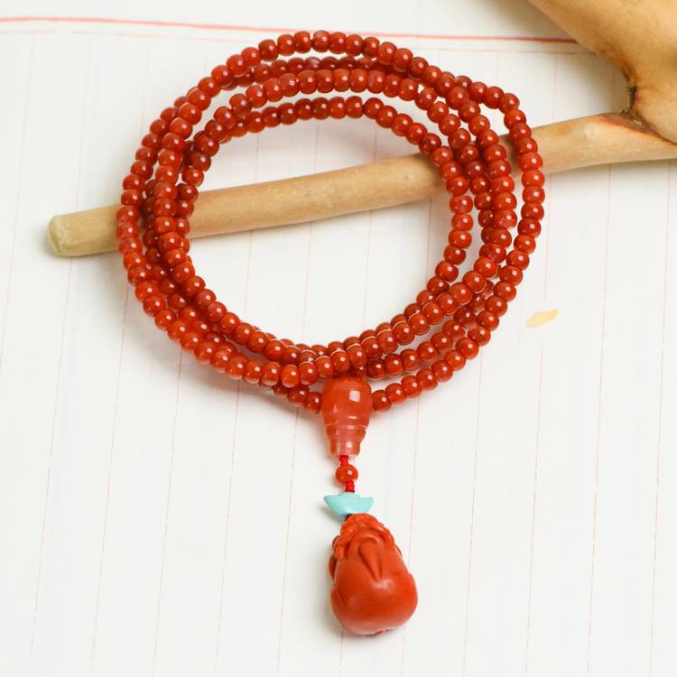 Abundance Guardian Southern Red Agate Pi Xiu Energy Bracelet
