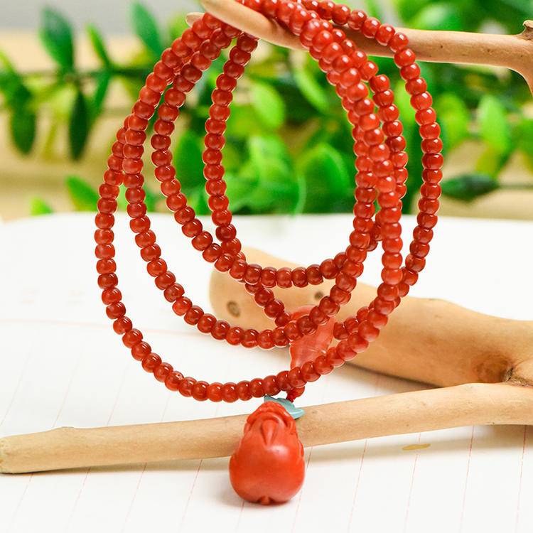 Abundance Guardian Southern Red Agate Pi Xiu Energy Bracelet