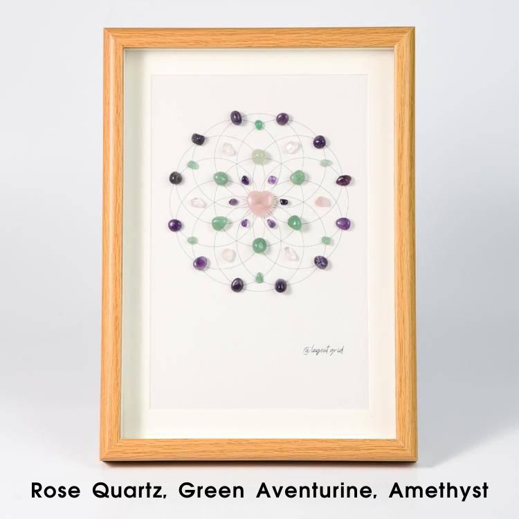 Sacred Focus – Crystal Grid Energy Art