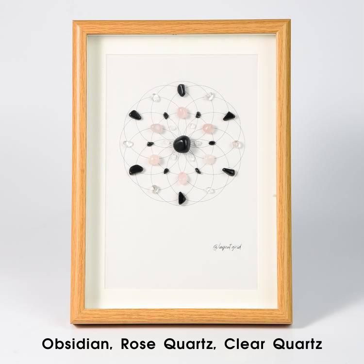 Sacred Focus – Crystal Grid Energy Art