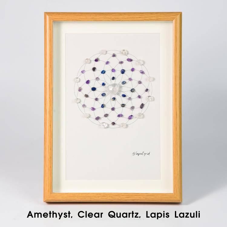 Sacred Focus – Crystal Grid Energy Art
