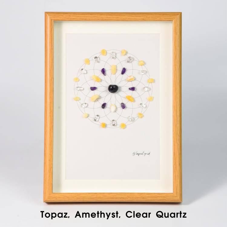 Sacred Focus – Crystal Grid Energy Art